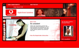 2002 - Vodafone Styleguide Online