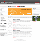 2006 - TomTom - Plus services home